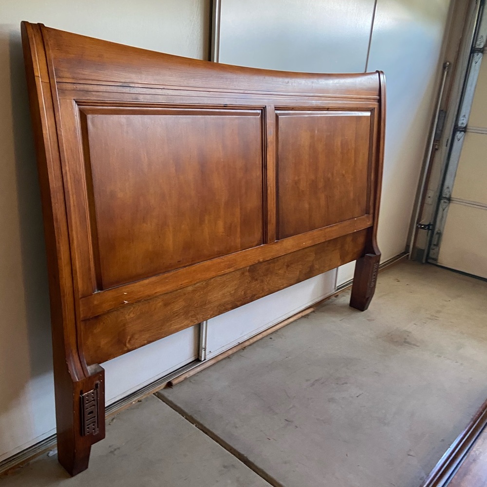 King size head board & foot board